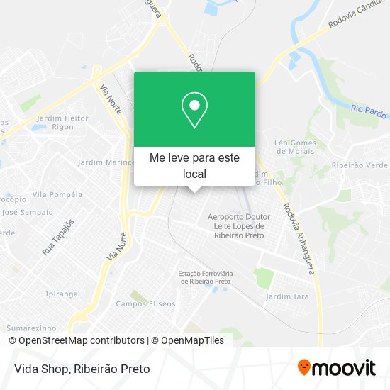 Vida Shop mapa