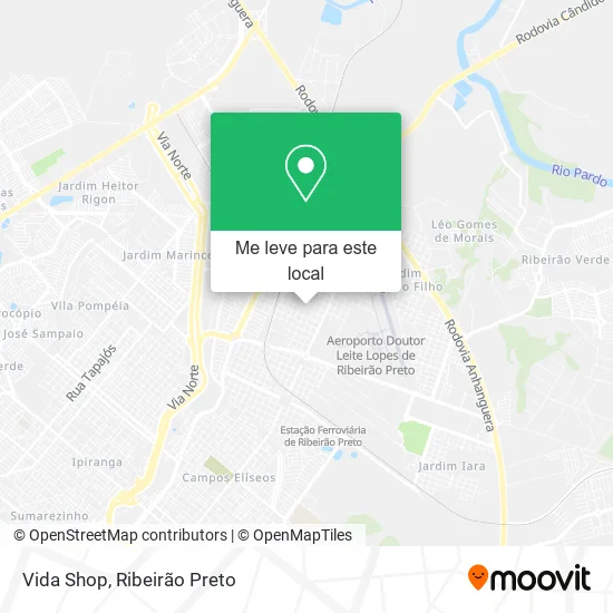 Vida Shop mapa