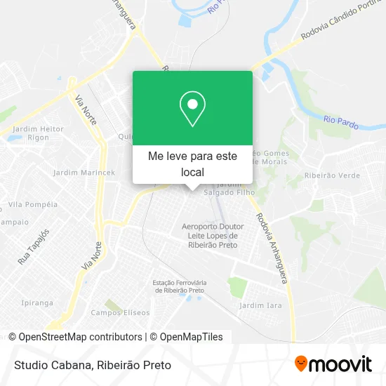 Studio Cabana mapa