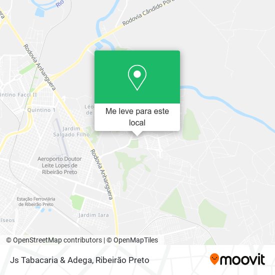 Js Tabacaria & Adega mapa