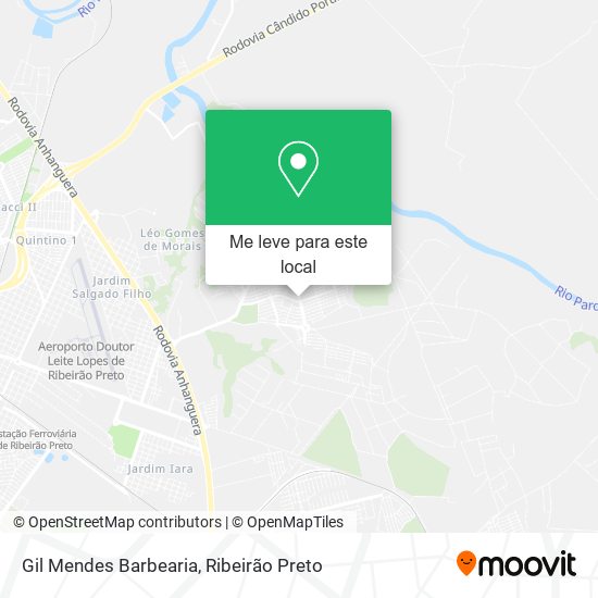 Gil Mendes Barbearia mapa