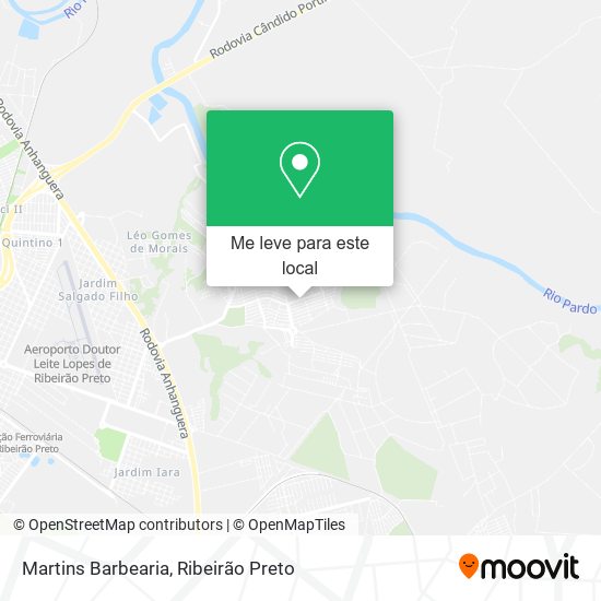 Martins Barbearia mapa