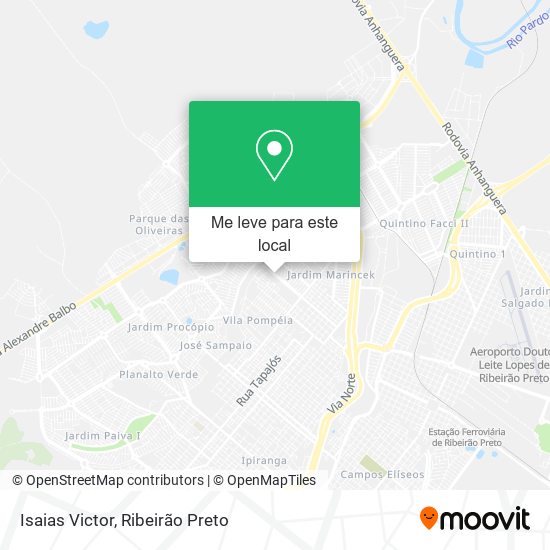 Isaias Victor mapa