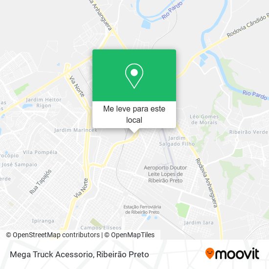Mega Truck Acessorio mapa