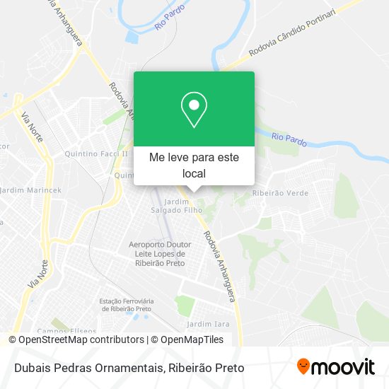 Dubais Pedras Ornamentais mapa