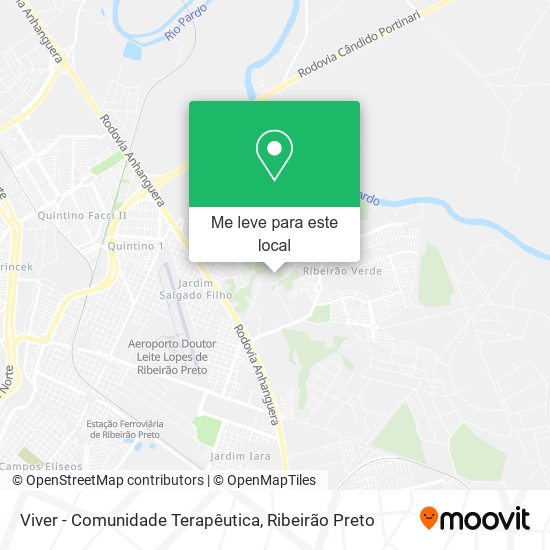 Viver - Comunidade Terapêutica mapa