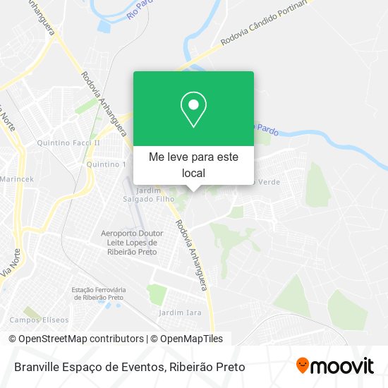 Branville Espaço de Eventos mapa