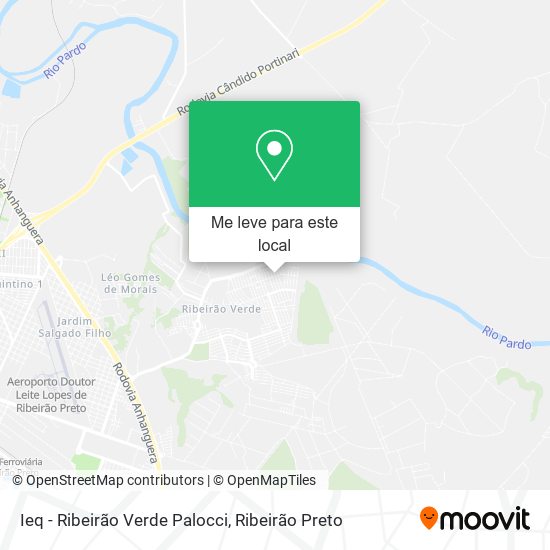 Ieq - Ribeirão Verde Palocci mapa