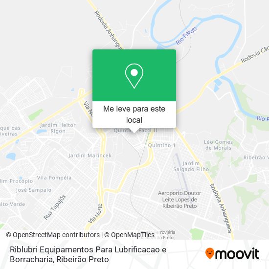 Riblubri Equipamentos Para Lubrificacao e Borracharia mapa