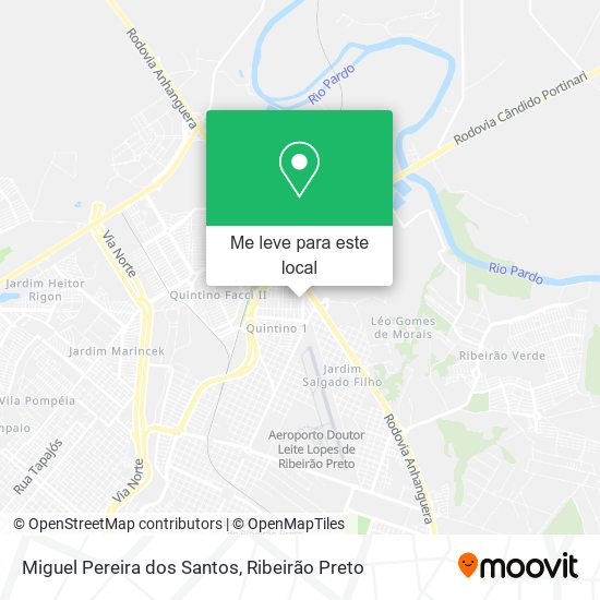 Miguel Pereira dos Santos mapa