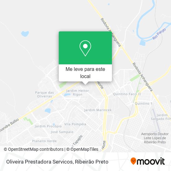 Oliveira Prestadora Servicos mapa
