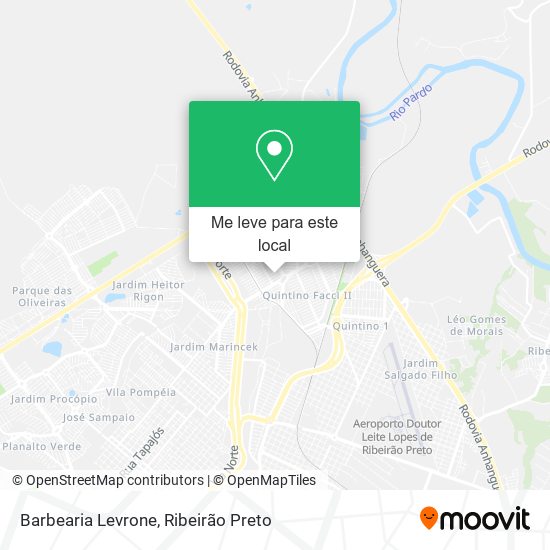 Barbearia Levrone mapa