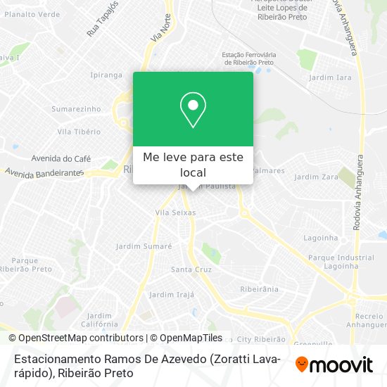 Estacionamento Ramos De Azevedo (Zoratti Lava-rápido) mapa