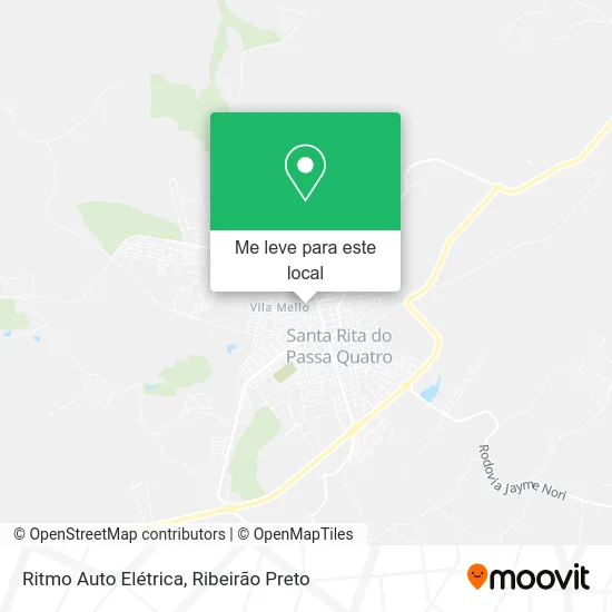 Ritmo Auto Elétrica mapa