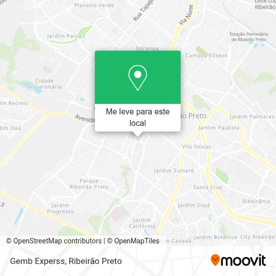 Gemb Experss mapa
