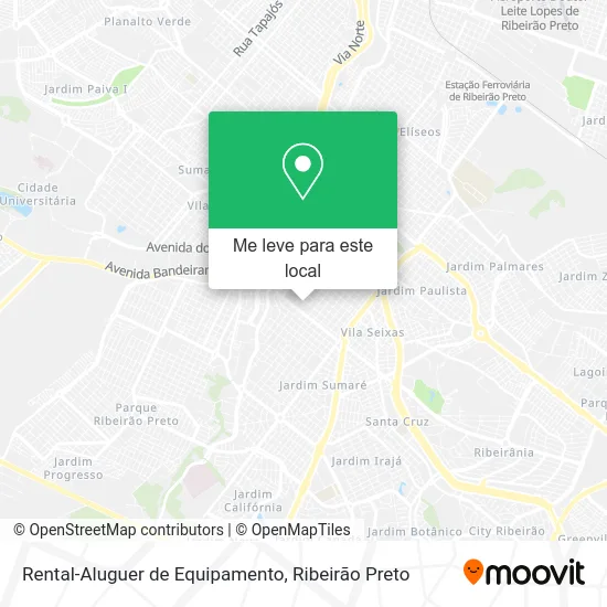 Rental-Aluguer de Equipamento mapa