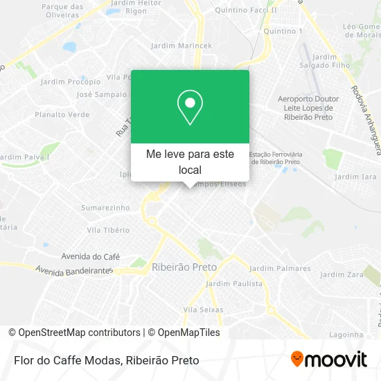 Flor do Caffe Modas mapa