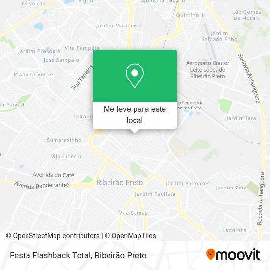 Festa Flashback Total mapa