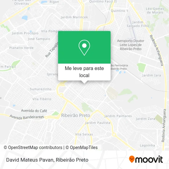David Mateus Pavan mapa