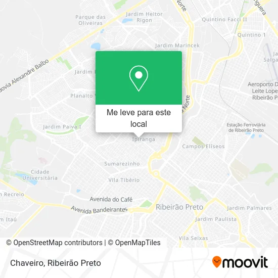 Chaveiro mapa