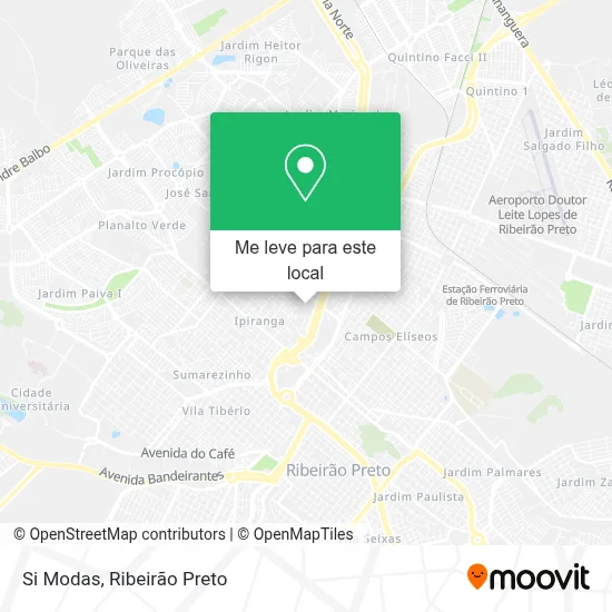 Si Modas mapa