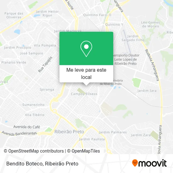Bendito Boteco mapa