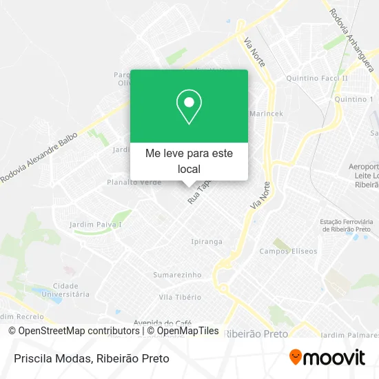 Priscila Modas mapa
