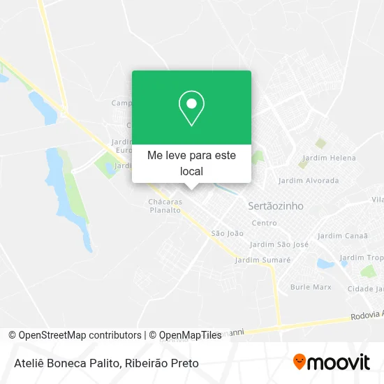Ateliê Boneca Palito mapa