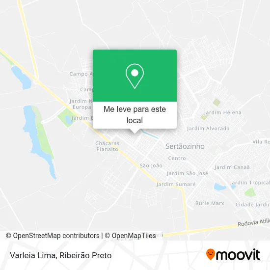 Varleia Lima mapa