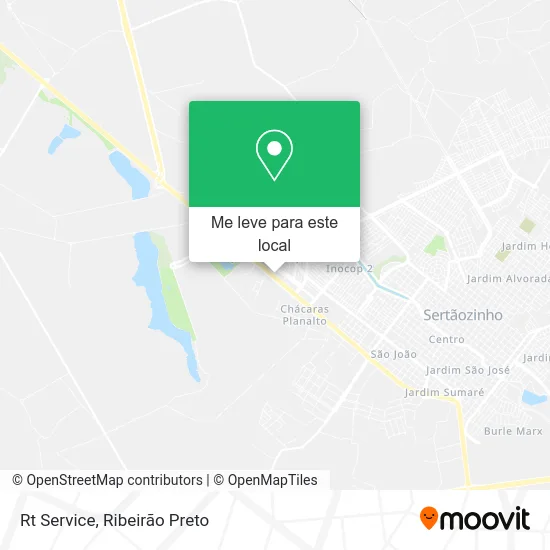Rt Service mapa