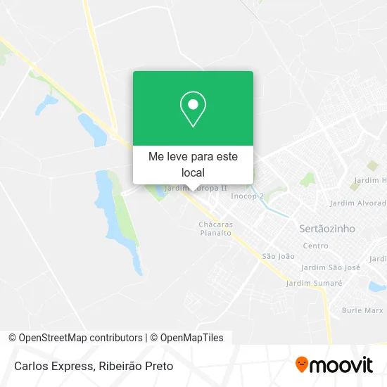 Carlos Express mapa