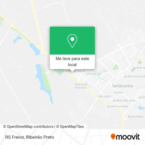 RS Freios mapa