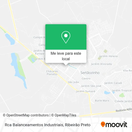 Rca Balanceamentos Industriais mapa
