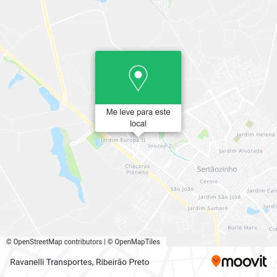 Ravanelli Transportes mapa