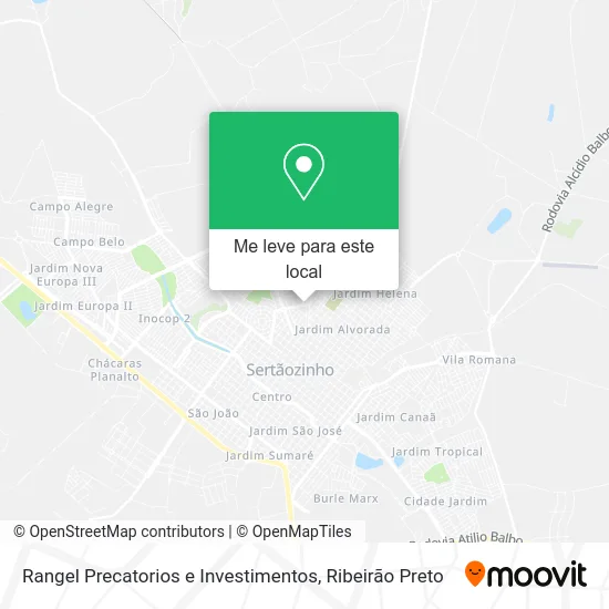 Rangel Precatorios e Investimentos mapa