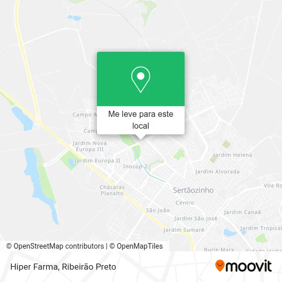Hiper Farma mapa