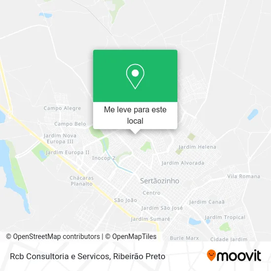Rcb Consultoria e Servicos mapa