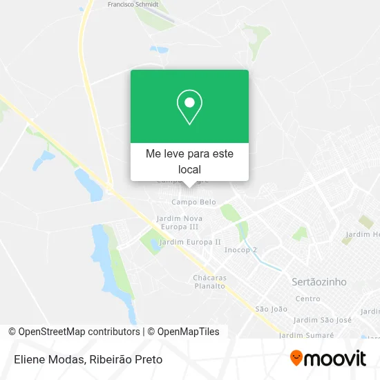 Eliene Modas mapa