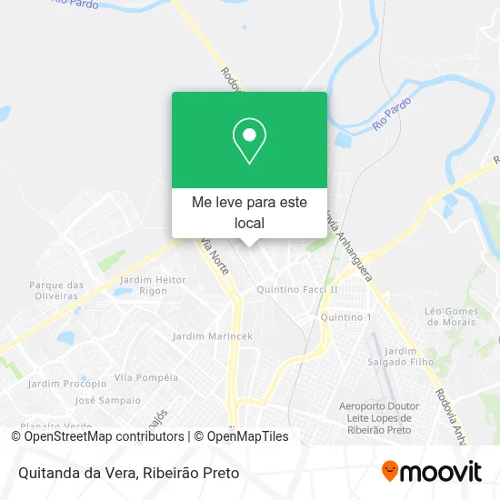 Quitanda da Vera mapa
