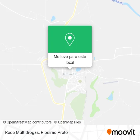Rede Multidrogas mapa