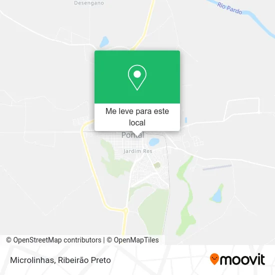 Microlinhas mapa