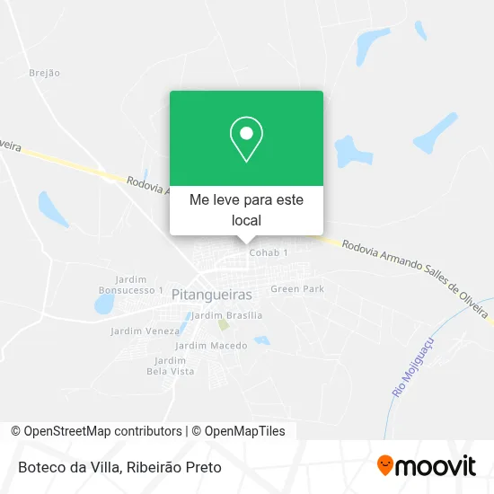 Boteco da Villa mapa