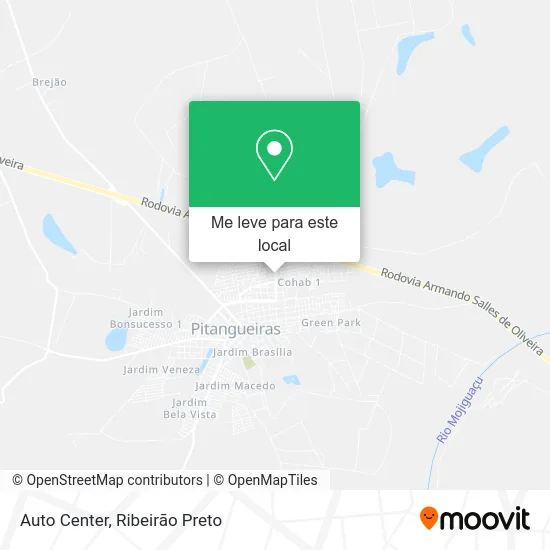 Auto Center mapa