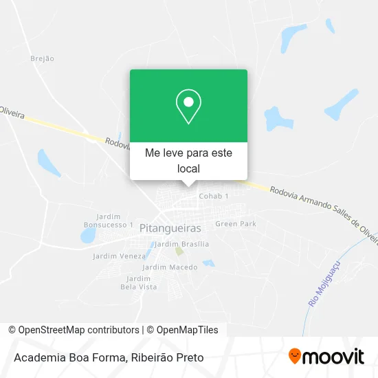 Academia Boa Forma mapa