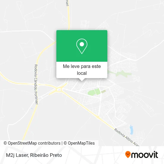 M2j Laser mapa
