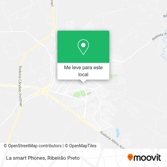 La smart Phones mapa
