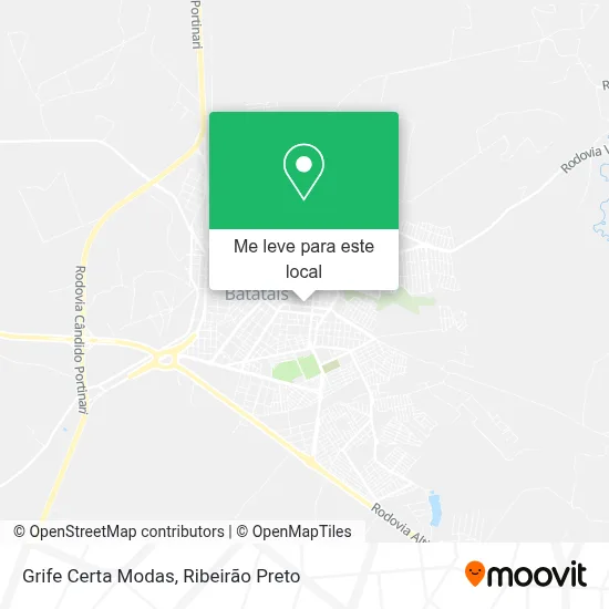 Grife Certa Modas mapa