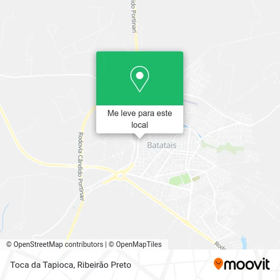 Toca da Tapioca mapa