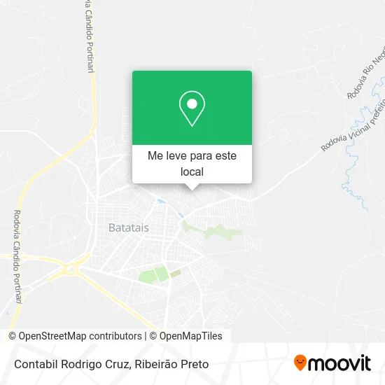 Contabil Rodrigo Cruz mapa