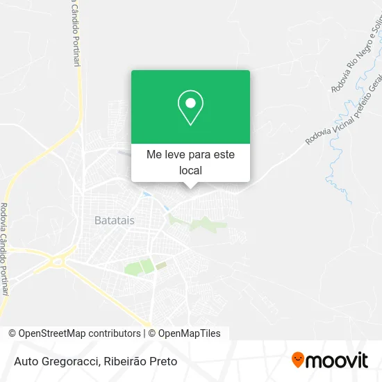 Auto Gregoracci mapa